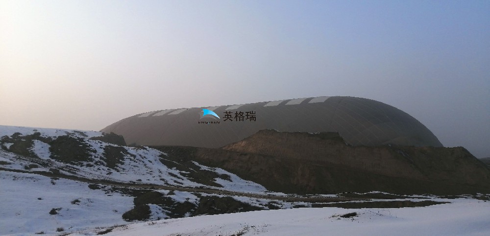 氣膜倉儲對露天煤場進行封閉處理時，能做到對煤炭揚塵有效隔離